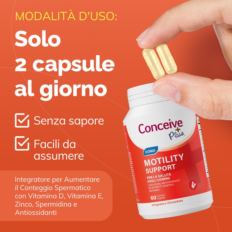 Fertility Pack Ovulation & Motility (IT) - Conceive Plus® Europe
