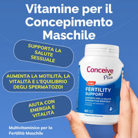Men's Fertility Support (IT) - Conceive Plus® Europe