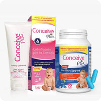 Men's Combo - Fertility Support + Lubricant (IT) - Conceive Plus Europe